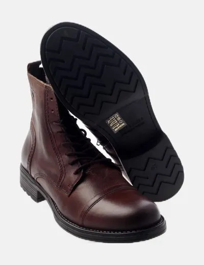 Jack & Jones Botin marrón oscuro