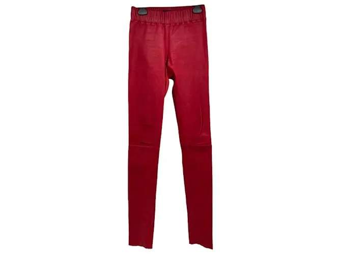 JAY AHR Pantalón T.Cuero XS Internacional Roja 