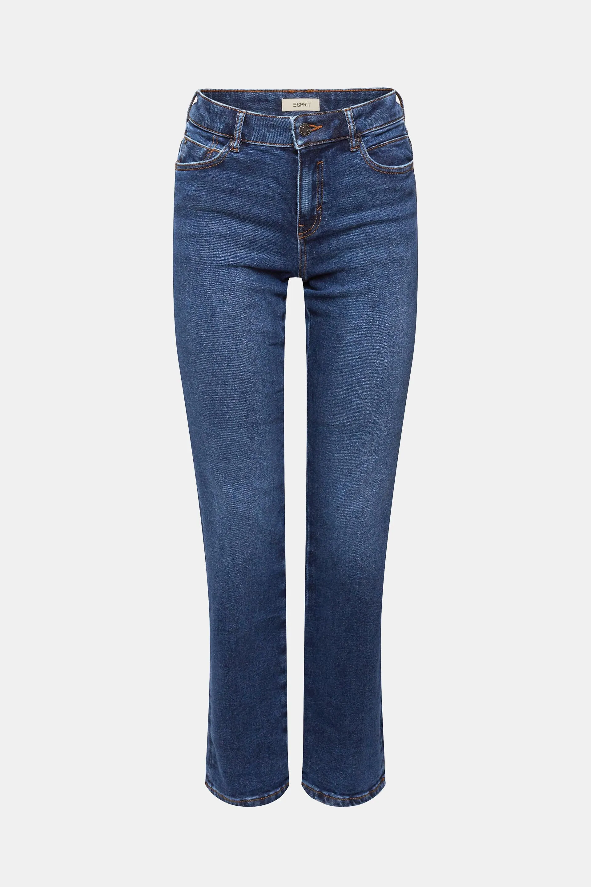 Jeans high-rise straight leg