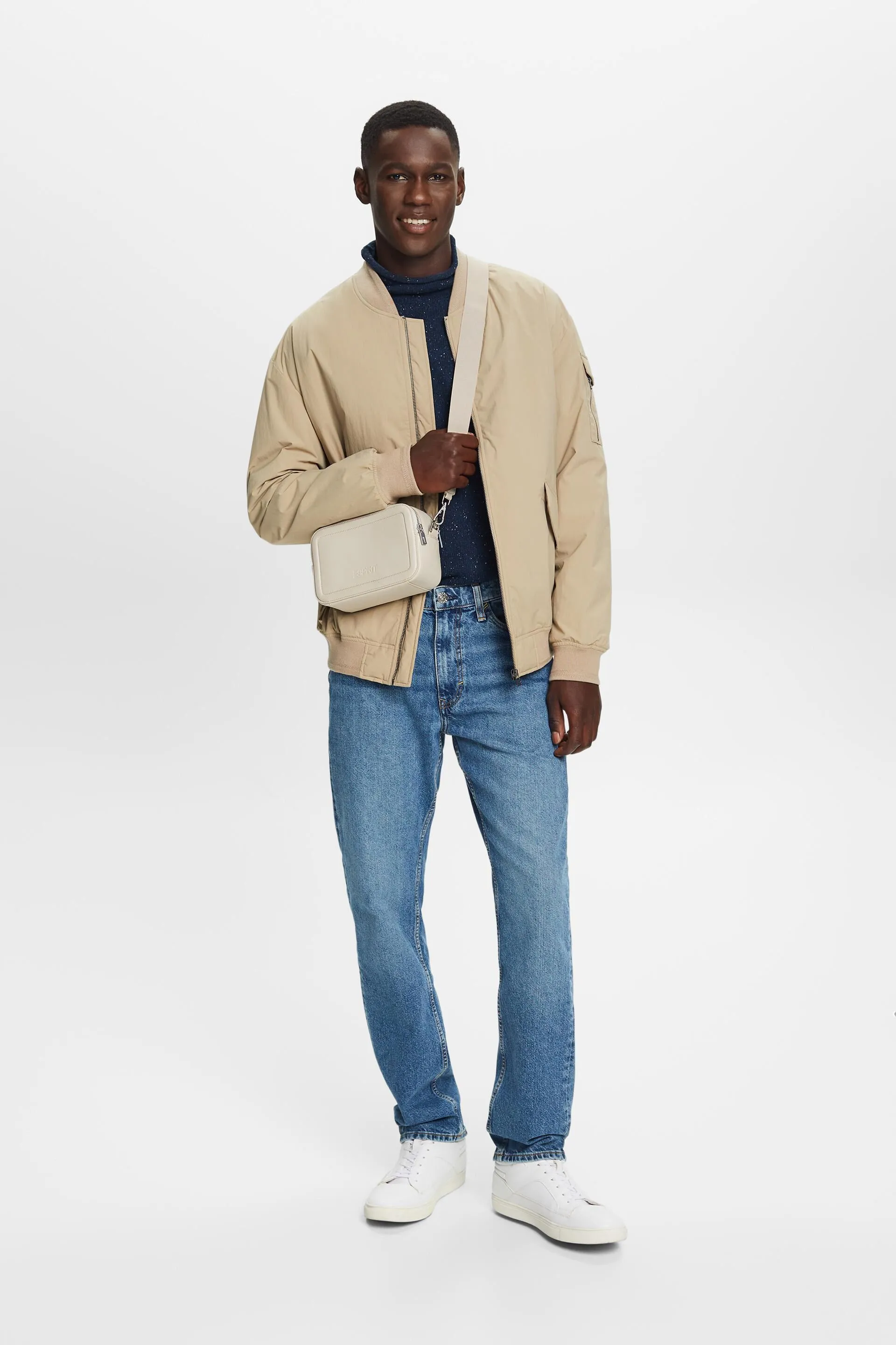 Jeans mid-rise straight fit