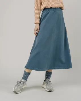 Jersey Skirt Indigo