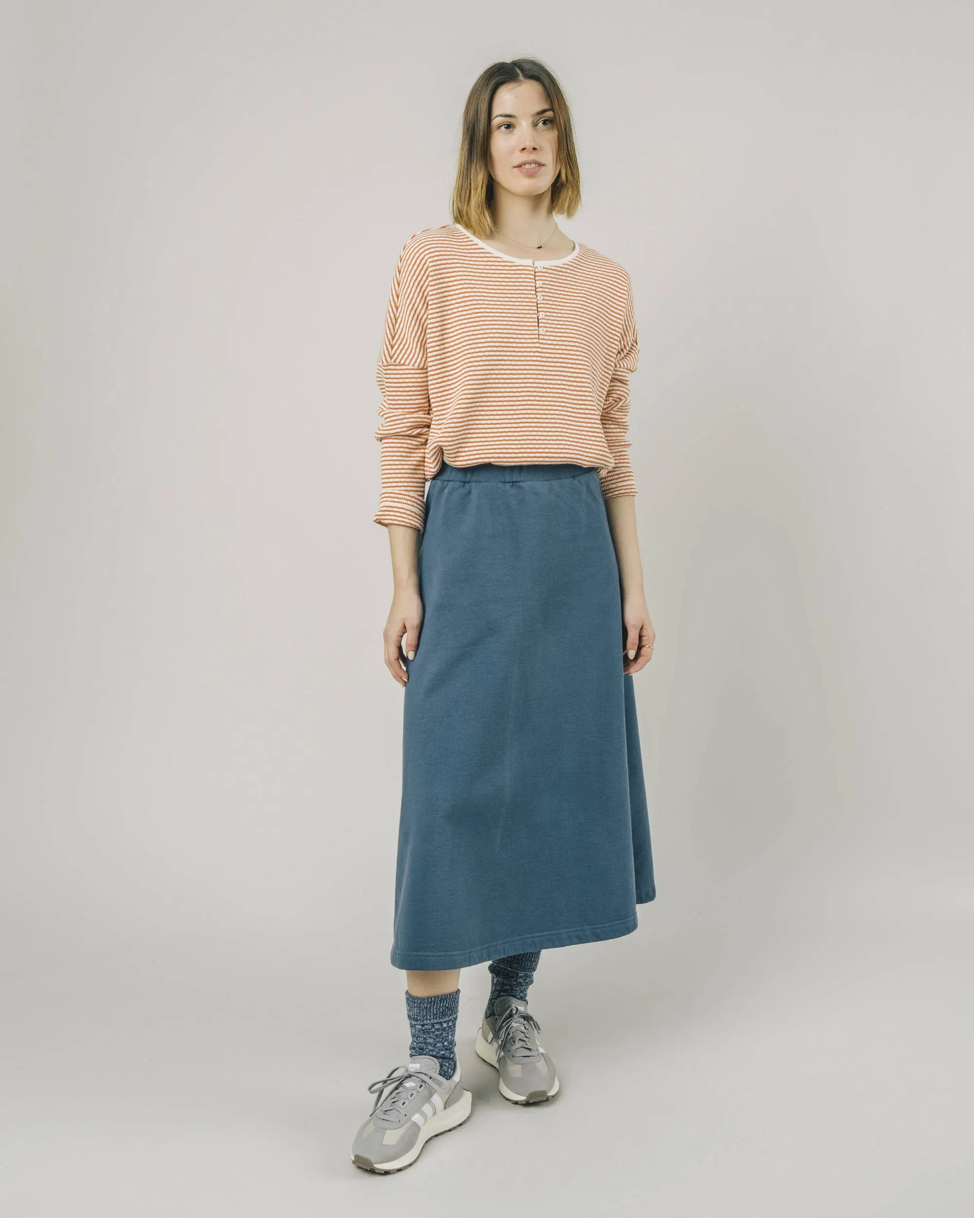 Jersey Skirt Indigo