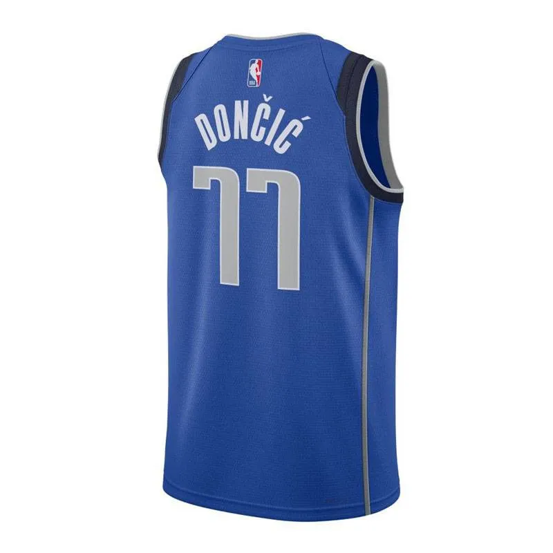 LUKA DONCIC DALLAS MAVERICKS ICON EDITION SWINGMAN JERSEY