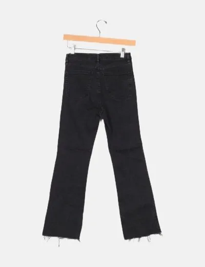 Mango Jeans negro básico