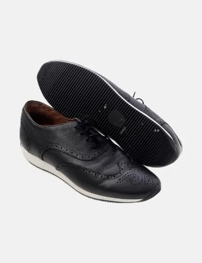 Massimo Dutti Zapato negro cordones