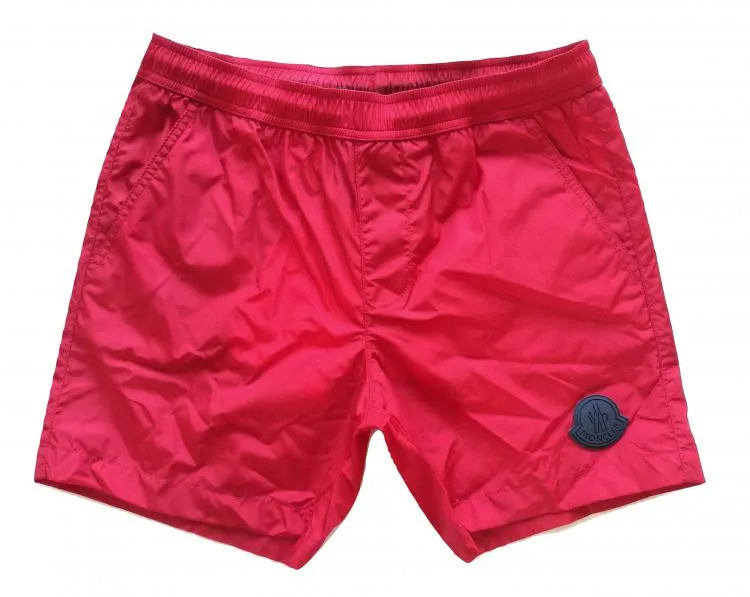 MONCLER traje de baño boxer junior boy E1 954 0074605 53326 rojo