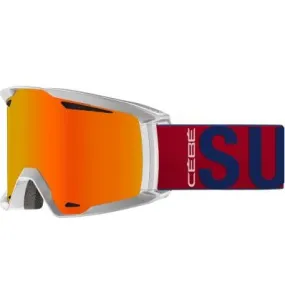 Máscara de esquí Cébé Reference X Superdry (Blanco Naranja Mate Flash Fire Cat.2)