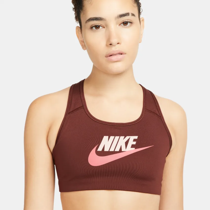 Nike Mujer Sujetadores/Tops Dri-Fit swoosh Bra Rojo 