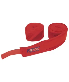 Pack 2 Vendas Algodón Boxeo Atipick 5 cm x 2,5 m Red