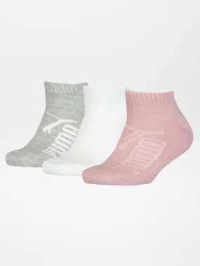 Pack de 3 pares de calcetines 'Puma' - ROSA