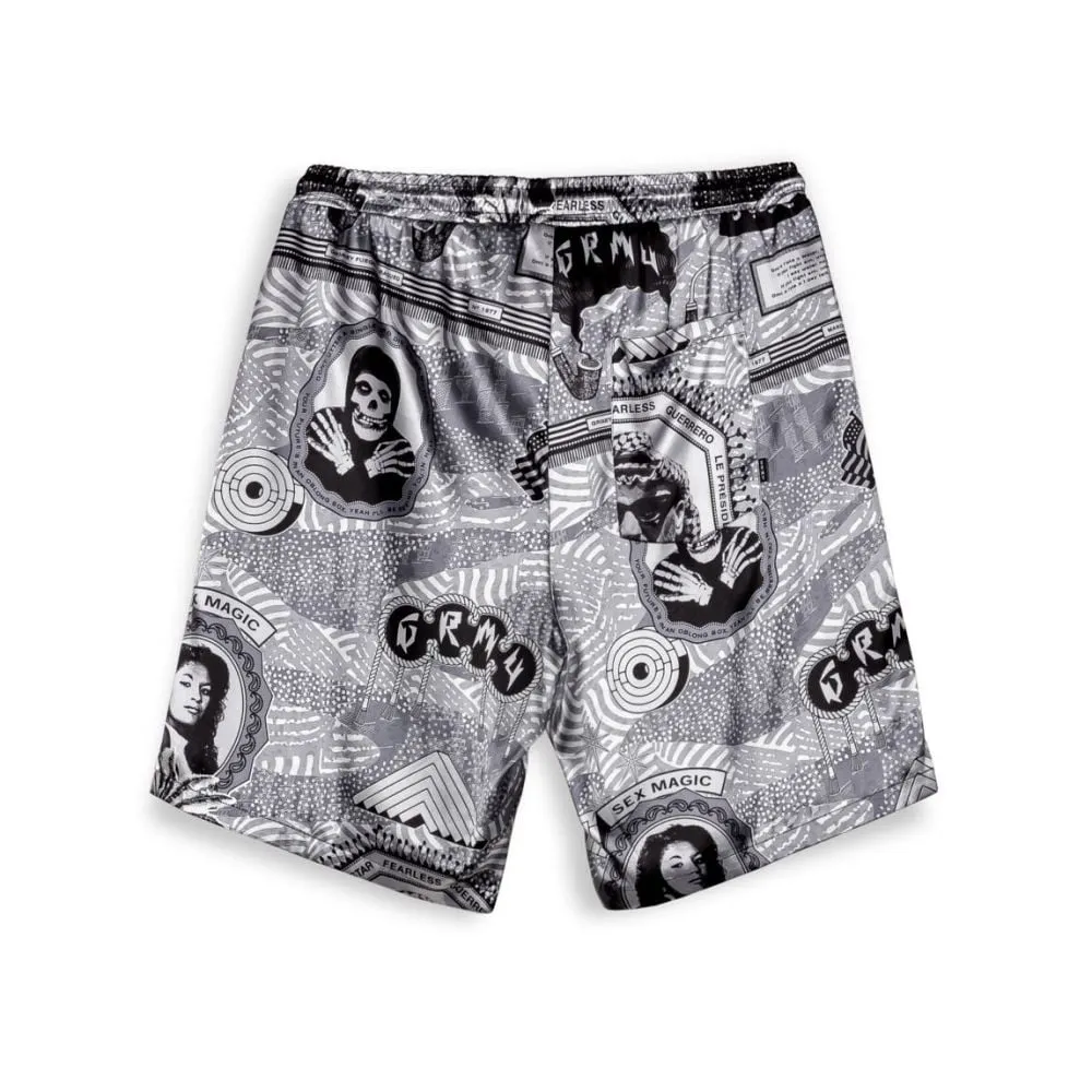 PANTALÓN CORTO GRIMEY SUPASTAR SATIN - BLACK | SS24