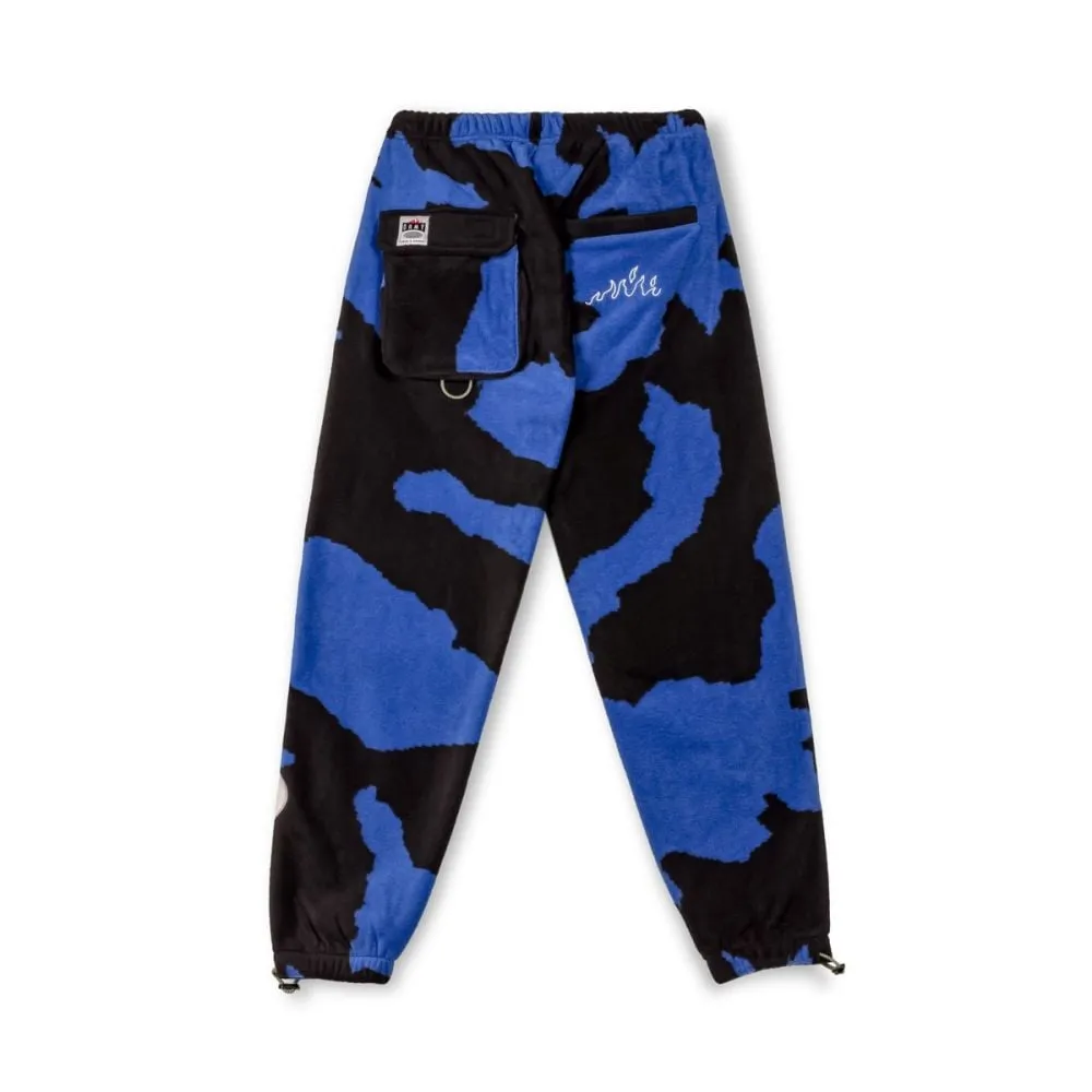 PANTALÓN GRIMEY BACK AT YOU ALL OVER PRINT POLAR FLEECE - ROYAL BLUE | FW23