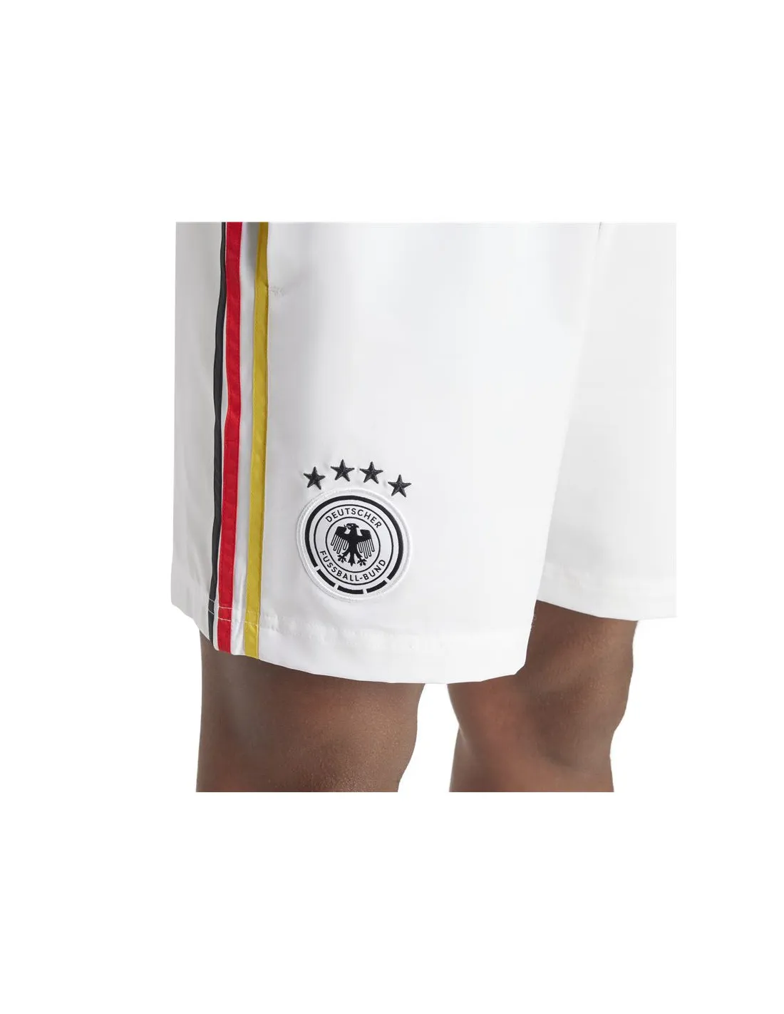 Pantalón de Fútbol adidas Alemania Dna Hombre Blanco