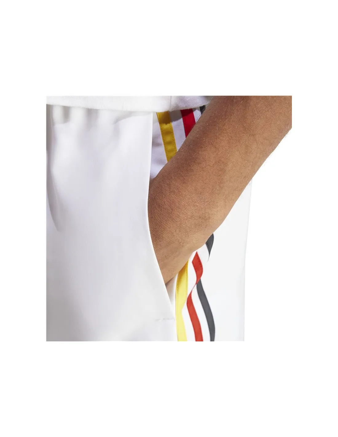 Pantalón de Fútbol adidas Alemania Dna Hombre Blanco