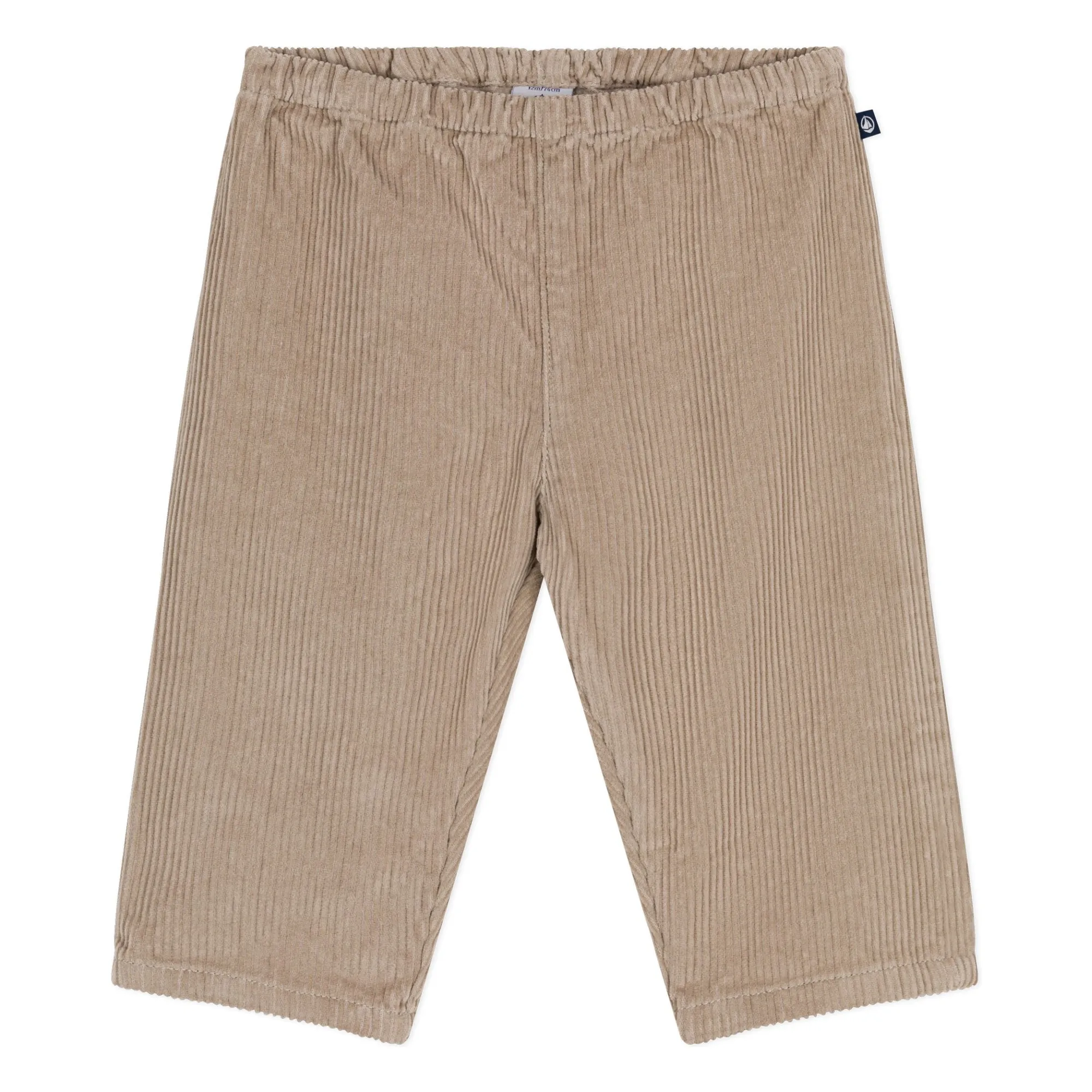 Petit Bateau Pantalones de pana para bebé | Beige