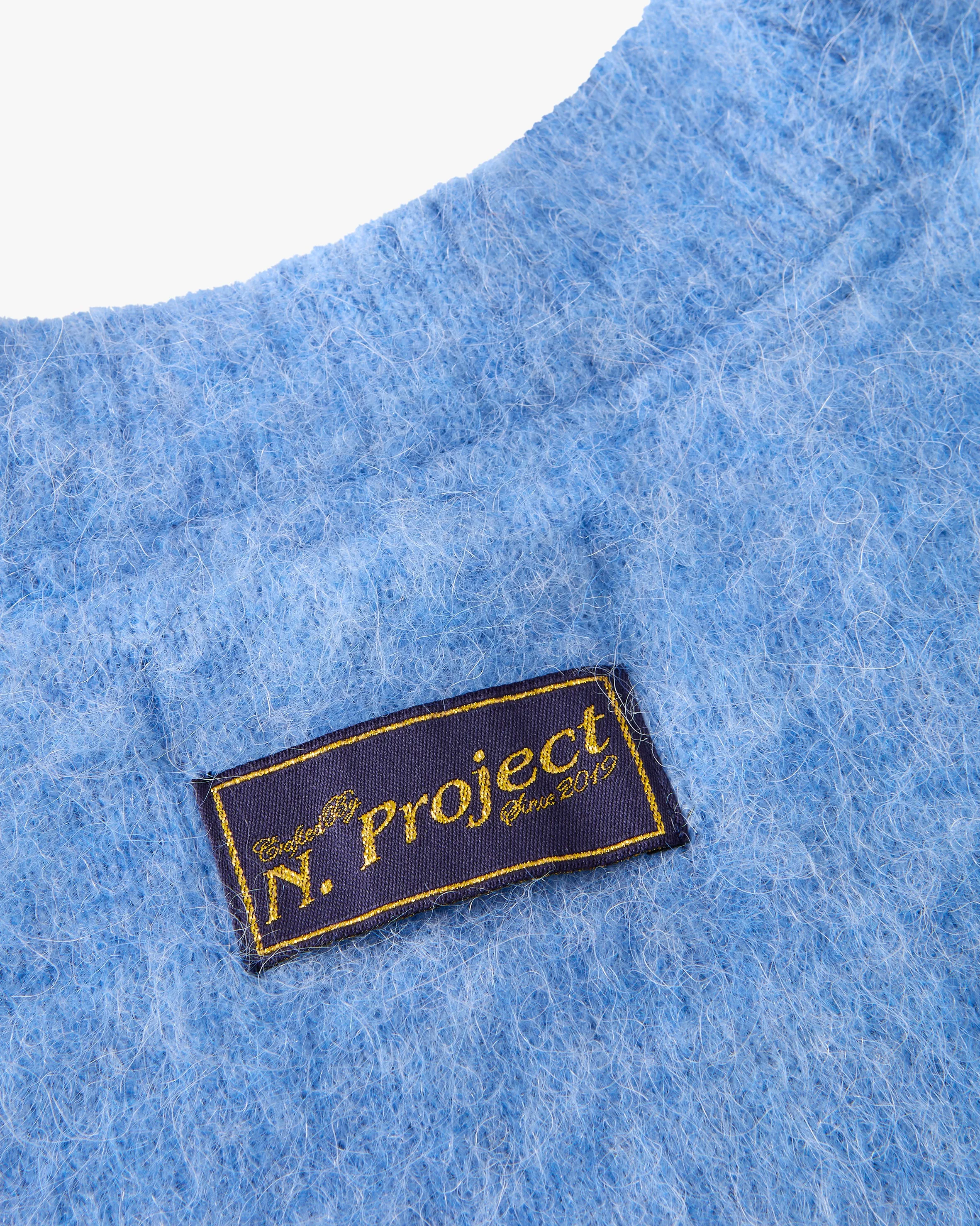 PREMIUM ALPACA SWEATER BLUE