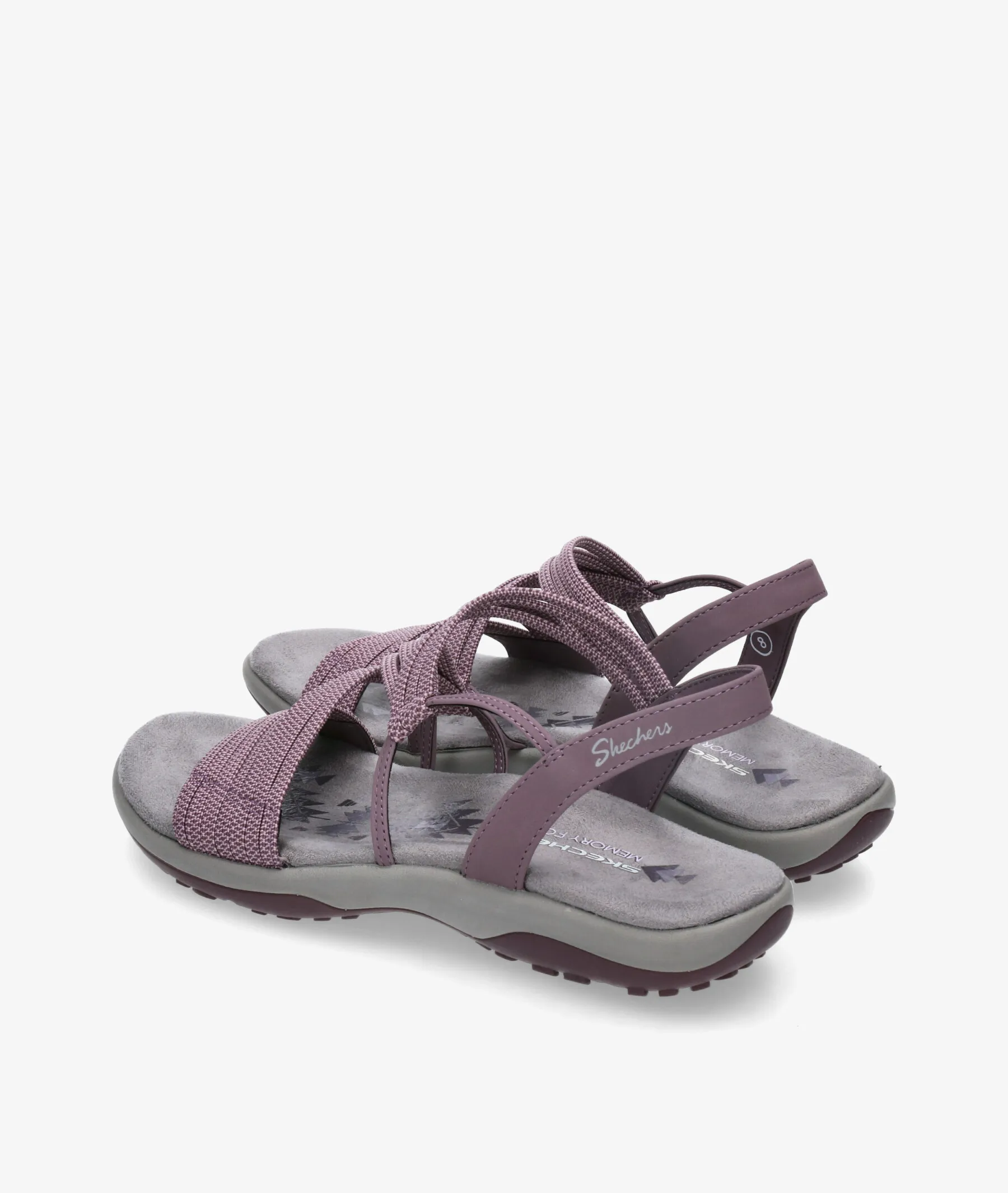 Sandalias Skechers 41180 en morado 