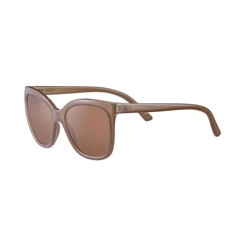 Serengeti Agata (Shiny espresso - mineral polarizada cat2 a 3) gafas de sol mujer