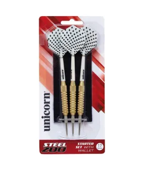 Set 3 dardos p.acero Atipick  "Steel 200" con funda, 19gr