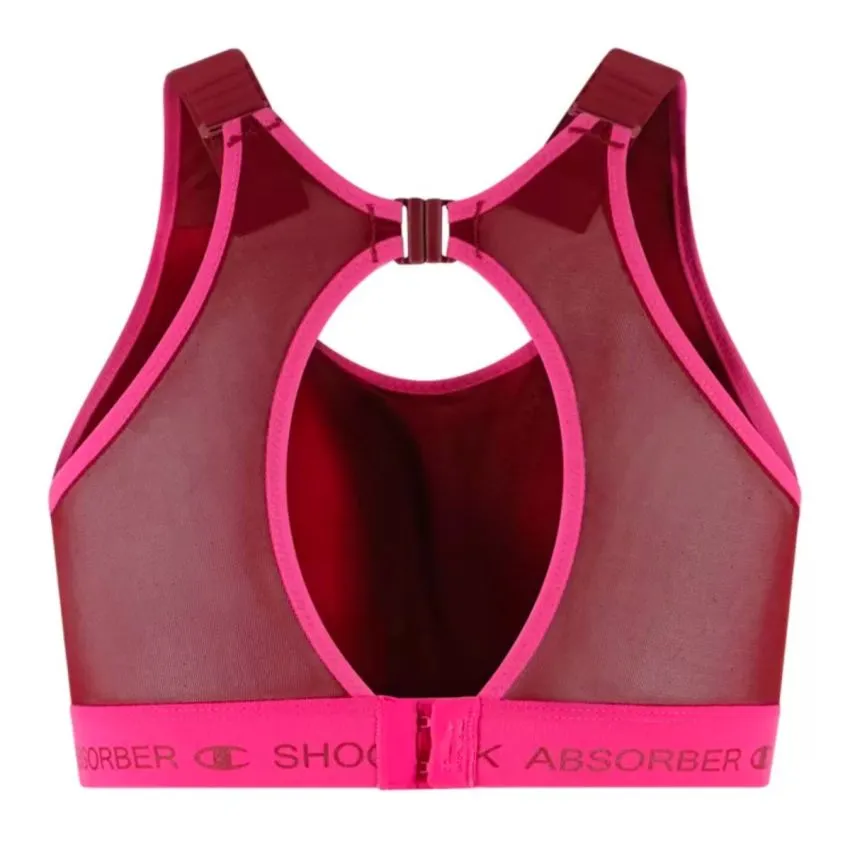 Shock Absorber Mujer Sujetadores/Tops Ultimate Run Bra Padded Rojo 