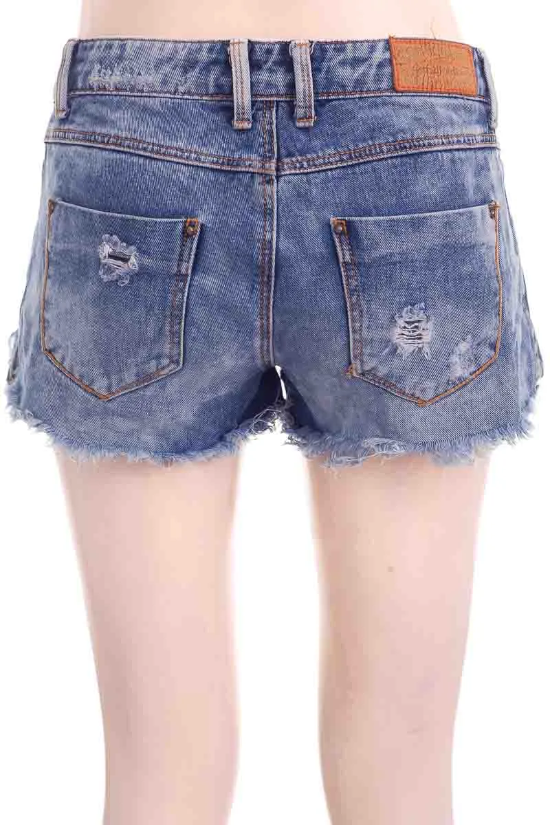 Short color Azul - Stradivarius