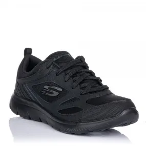 Sneakers Skechers 12982 Mujer Negro-negro