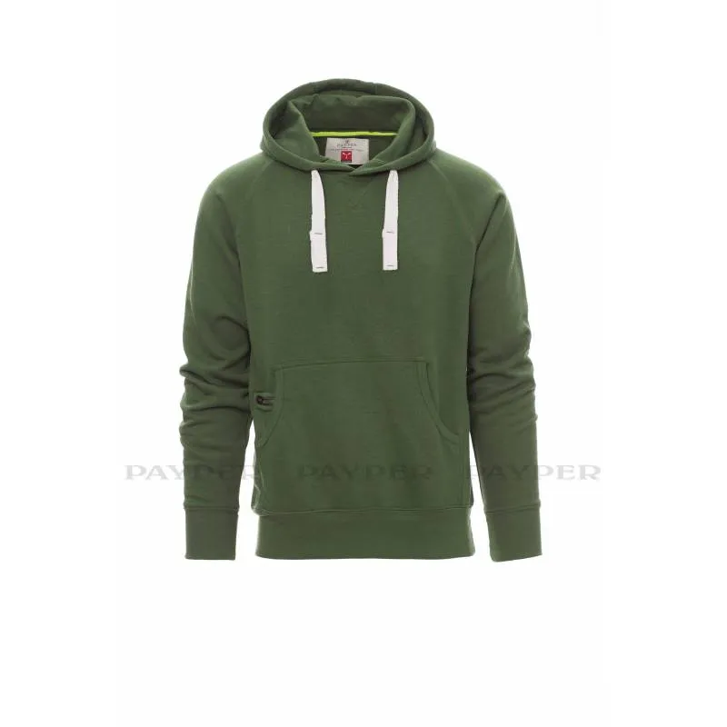 Sudadera con capucha y bolsillo canguro