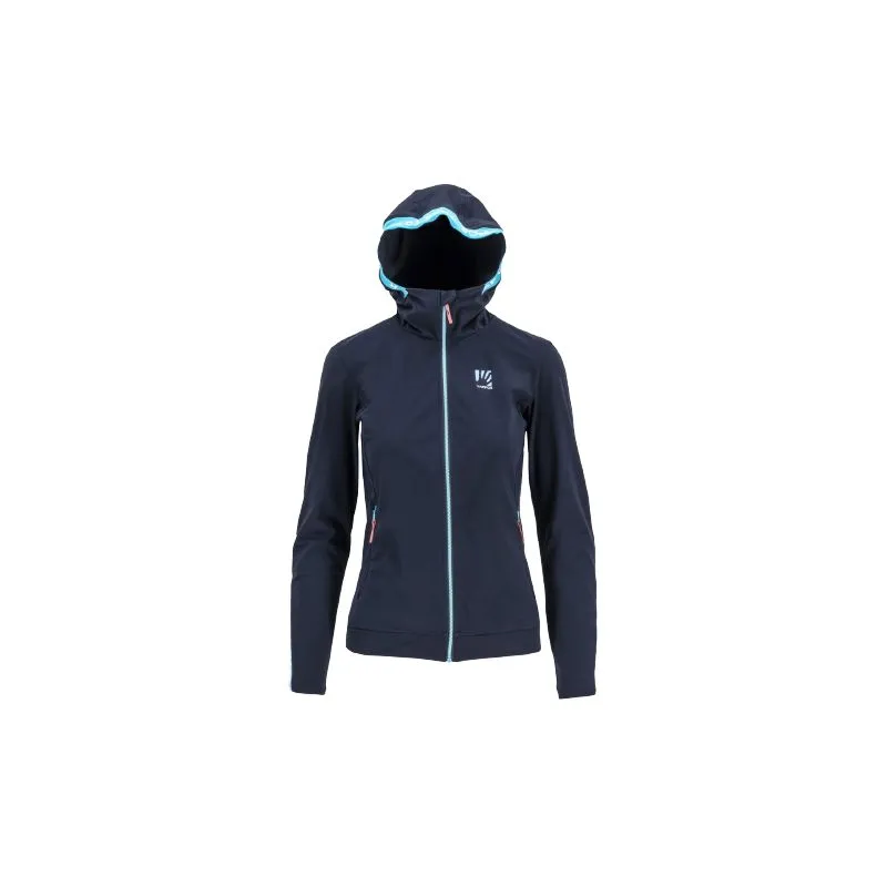 Sudadera Karpos Sudadera con capucha y cremallera Easyfrizz (Sky Captain/azul Atoll) Mujer