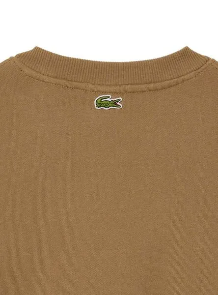 Sudadera Lacoste Classic Fit Marrón Hombre Mujer