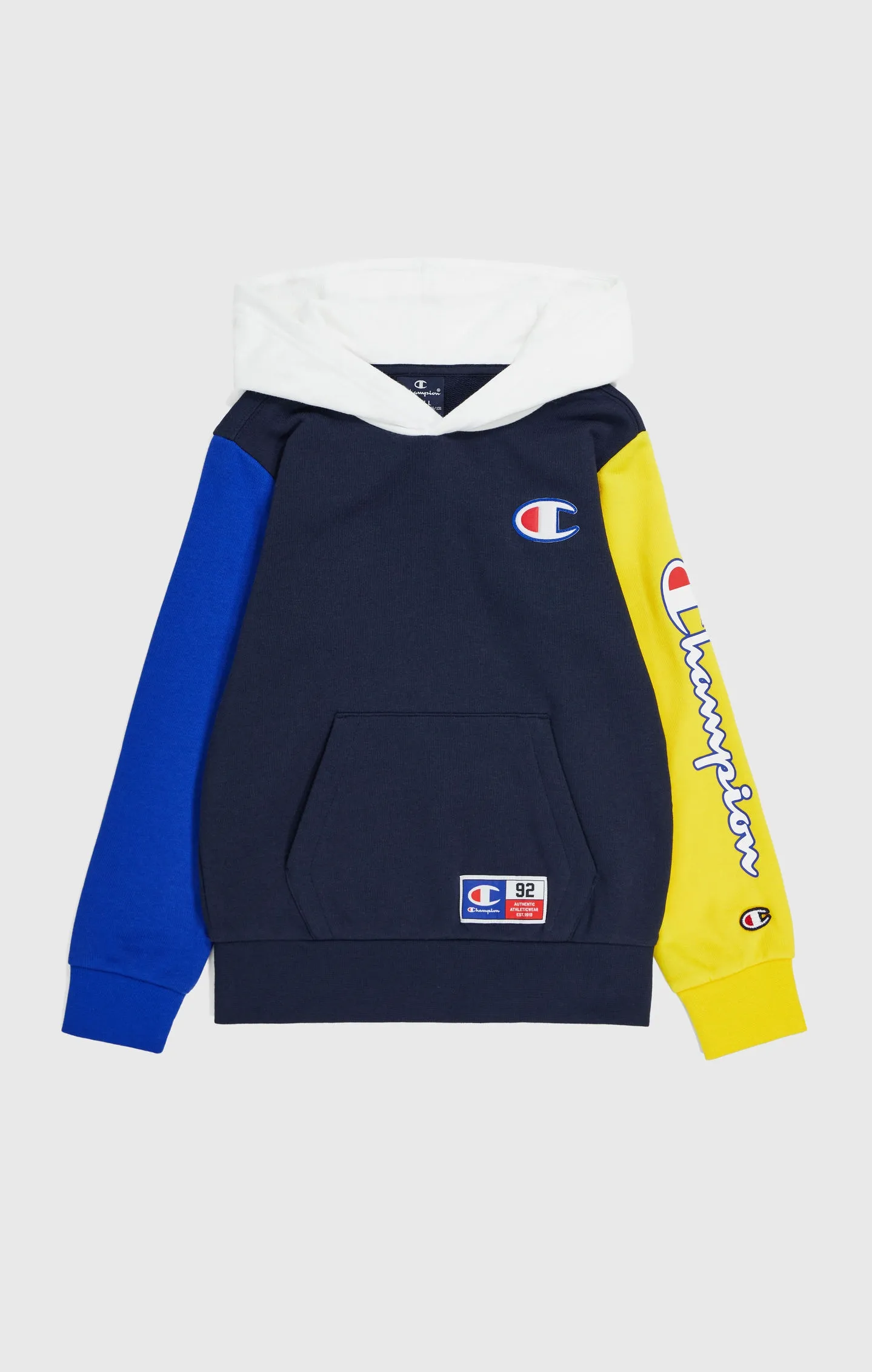 Sudadera retro de felpa con capucha para niño