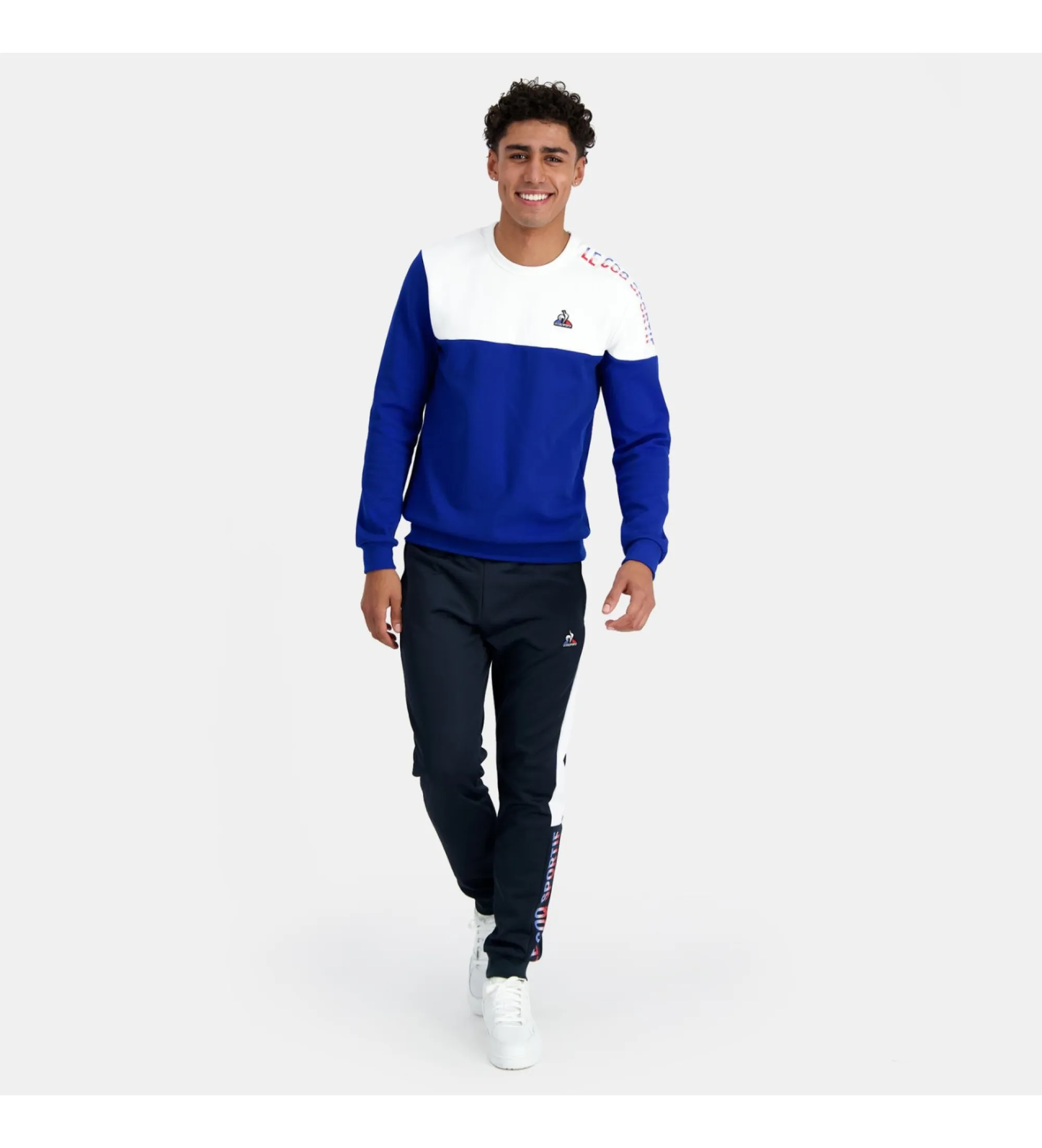 Sudadera Tri Crew azul