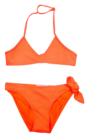 SUNCHILD JEREZ - Bikini con lazo en rojo