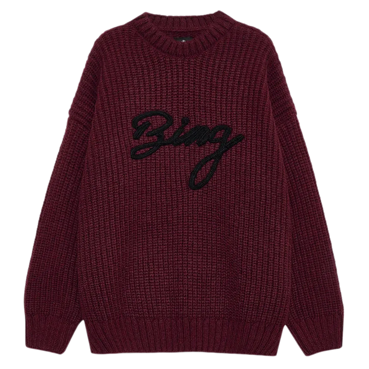 Sydney Crew Sweater Signature, Zinfandel