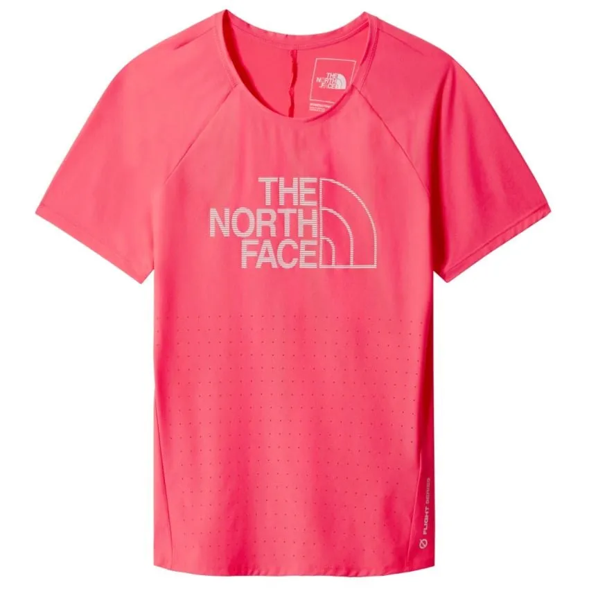 The North Face Mujer Camisetas Flight Weightless S/S Shirt Rojo 