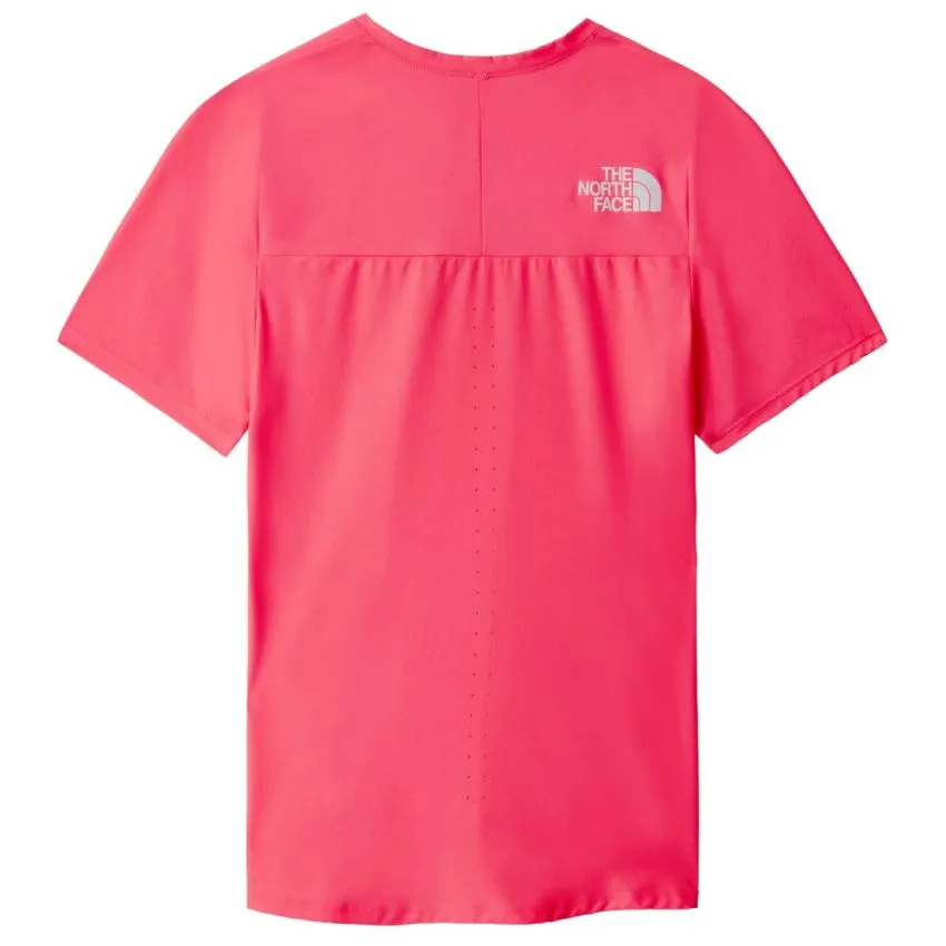 The North Face Mujer Camisetas Flight Weightless S/S Shirt Rojo 