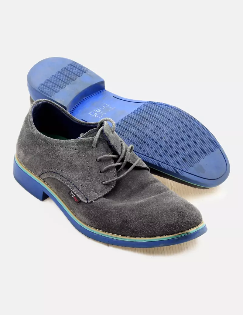 Tino González Zapato gris cordones