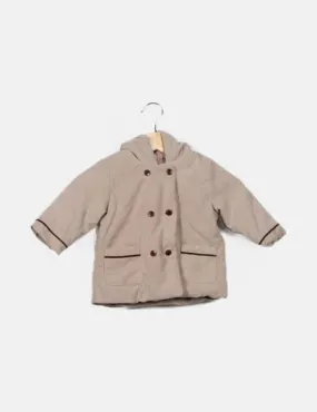 TIZZAS Chaqueta beige pana