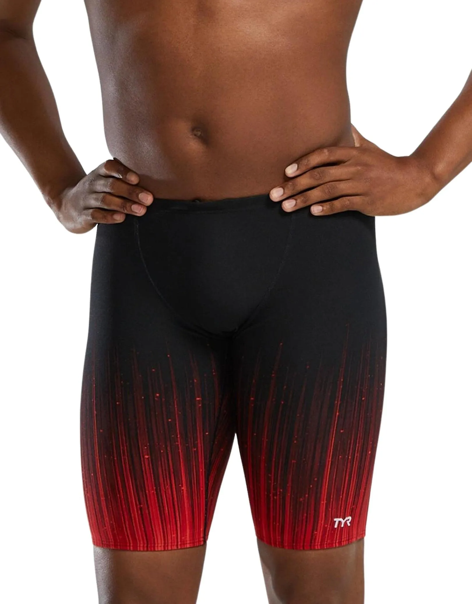 TYR Speedwarp Durafast Elite Swim Jammer - Rojo