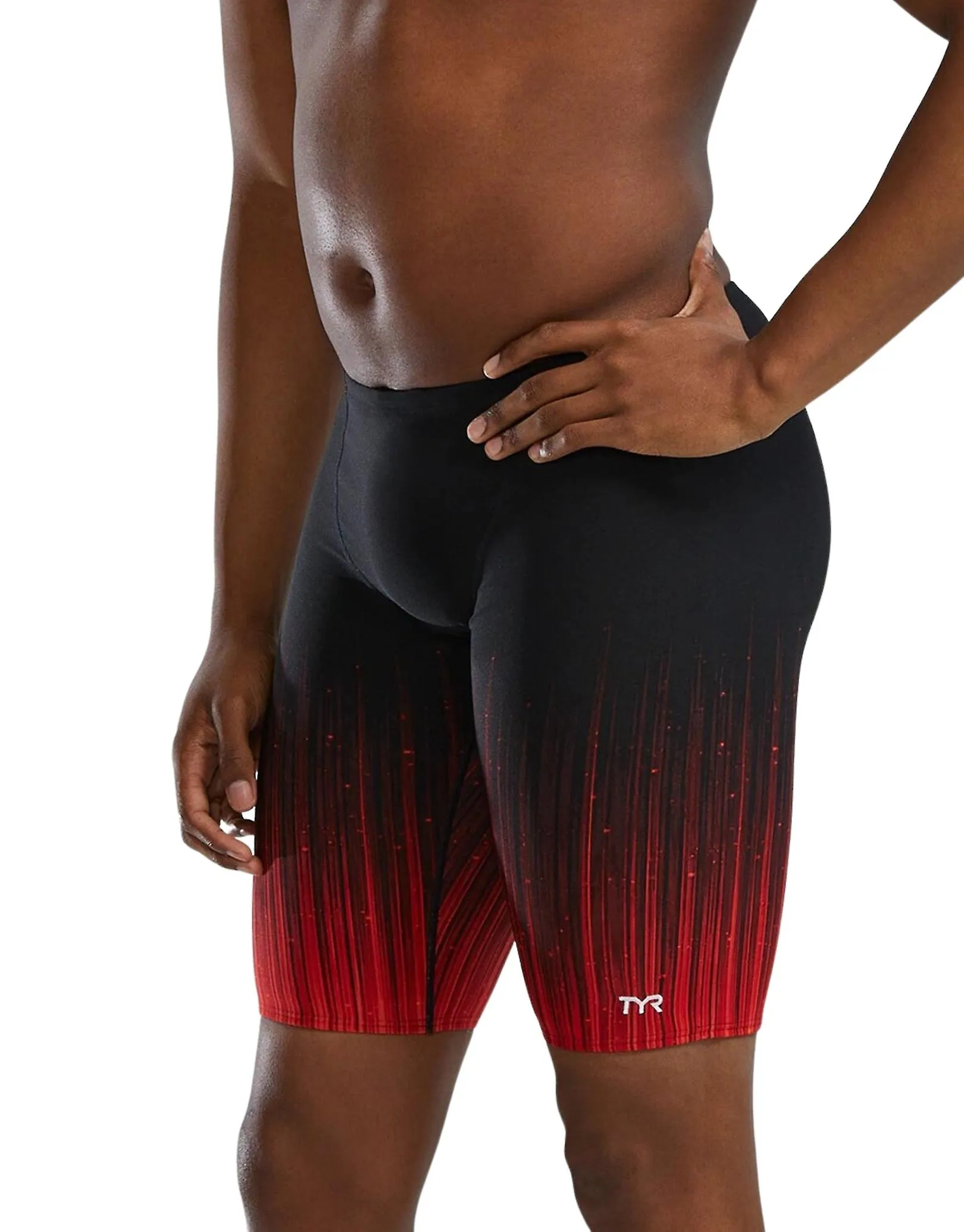 TYR Speedwarp Durafast Elite Swim Jammer - Rojo