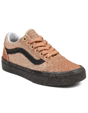 VANS Old Skool Party Glitter - Negro/Oro - Zapatillas para mujeres