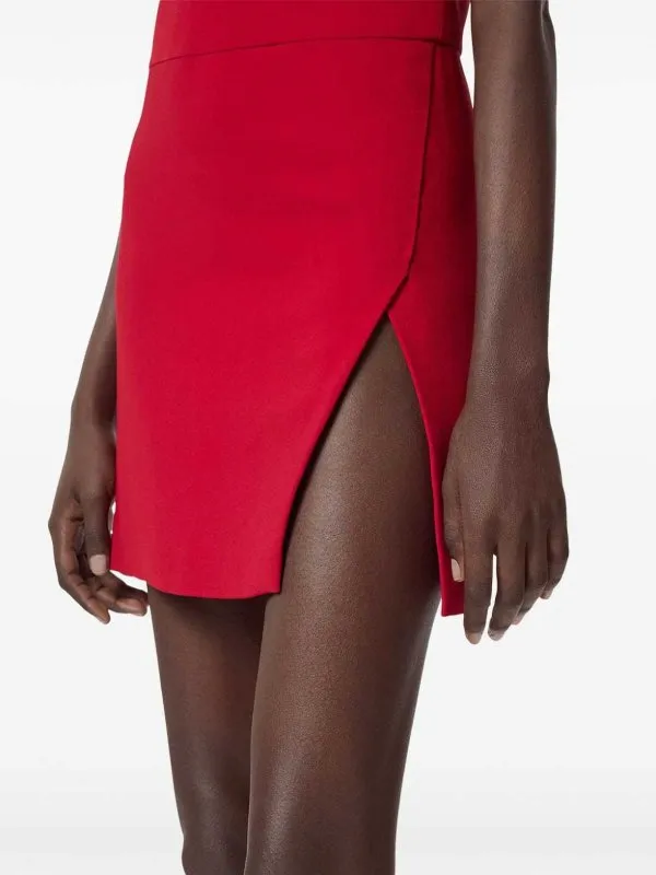 Versace Vestido Midi - Rojo