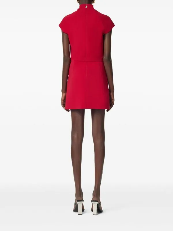 Versace Vestido Midi - Rojo