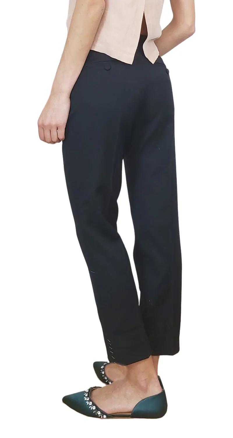 ZADIG & VOLTAIRE Pantalón Prune Agrafes Negro