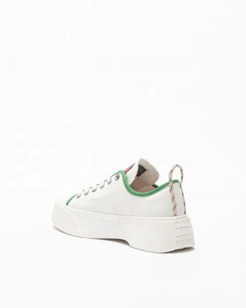 Zapatillas blancas Tommy Hilfiger Jeans Tommy Jeans Vulc Plat. Canvas LC Blanco