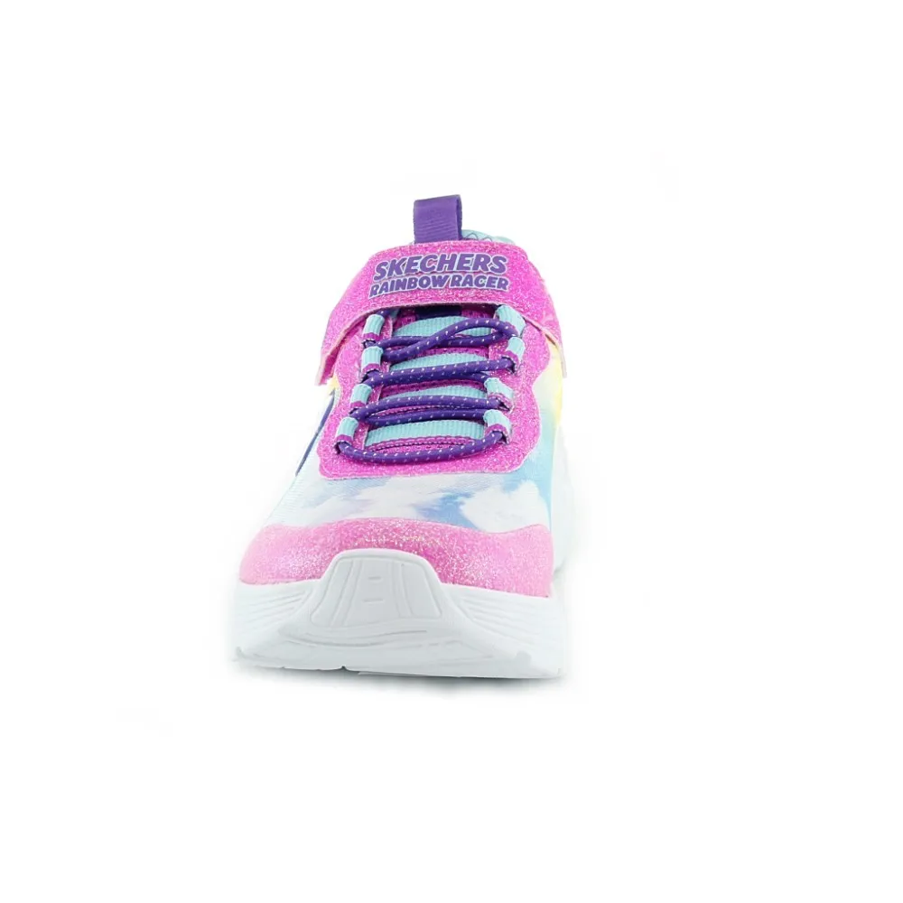 Zapatillas con luces Skechers Rainbow Fucsia