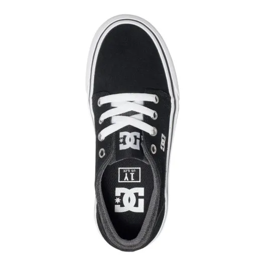 Zapatillas DC Shoes Trase SD Black White Grey Niño