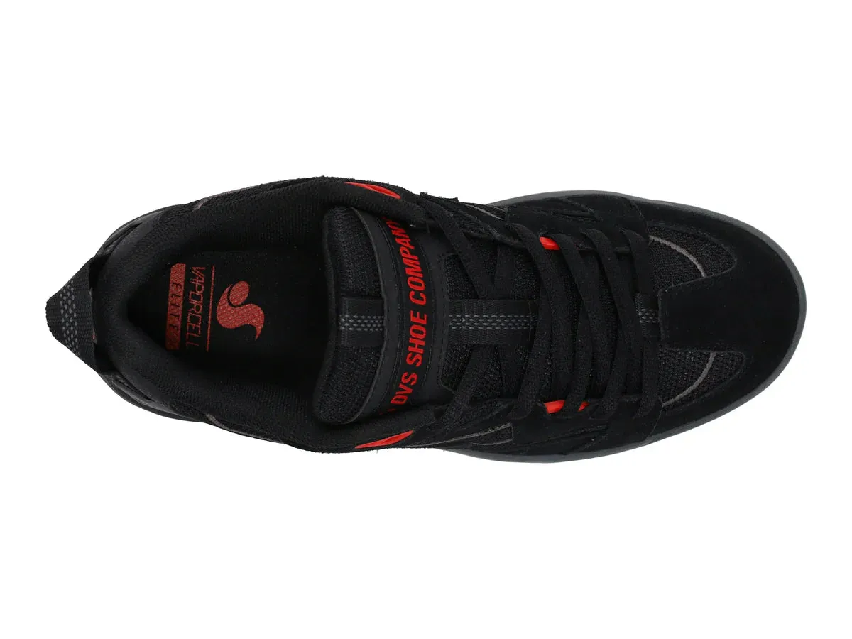 Zapatillas DVS Devious 2.0 Negro Gris Rojo