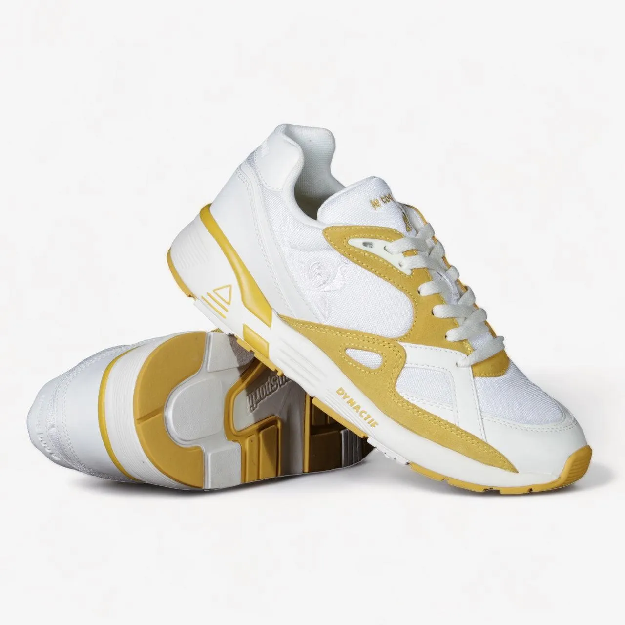 Zapatillas Le Coq Sportif Lcs R850 Blanco Amarillo