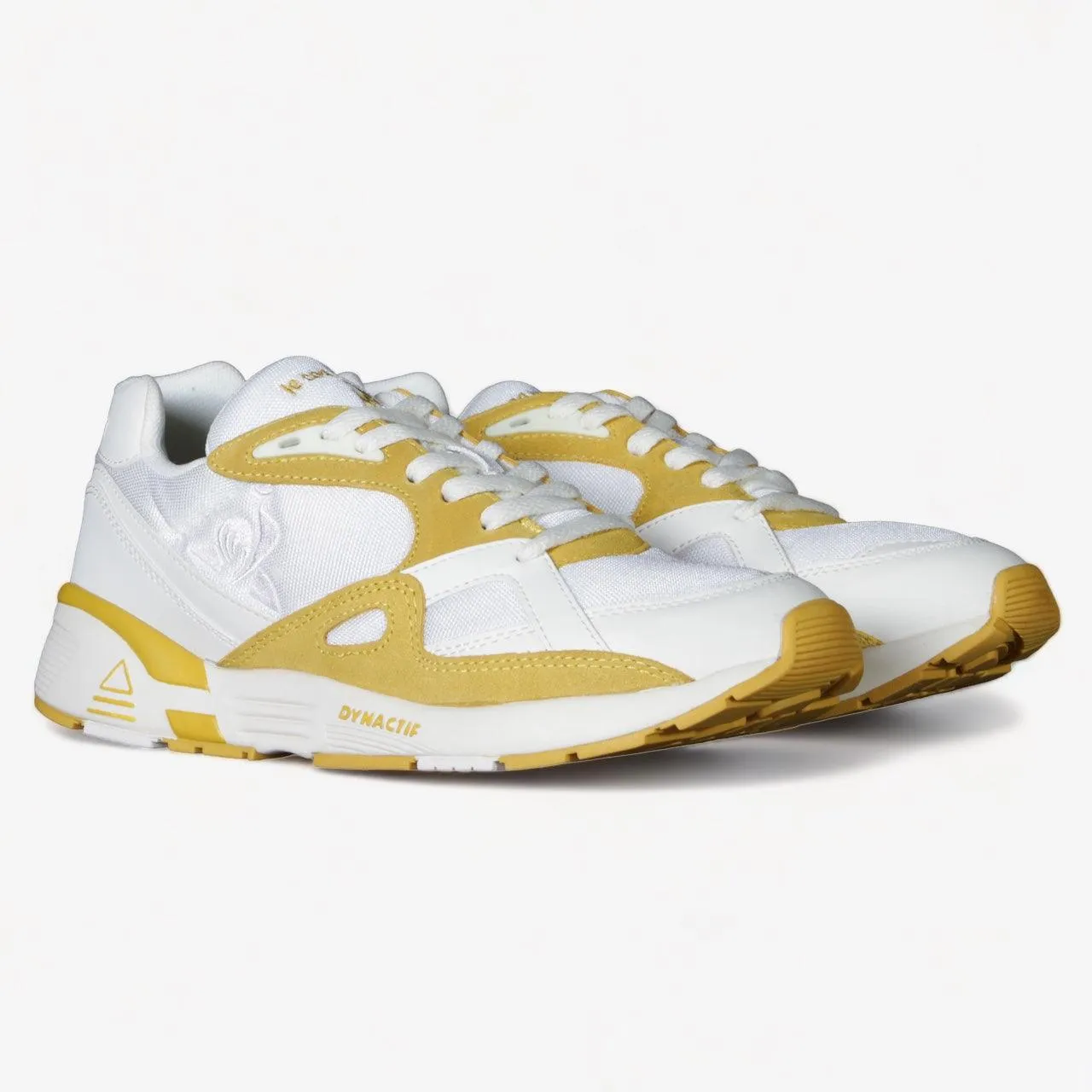 Zapatillas Le Coq Sportif Lcs R850 Blanco Amarillo