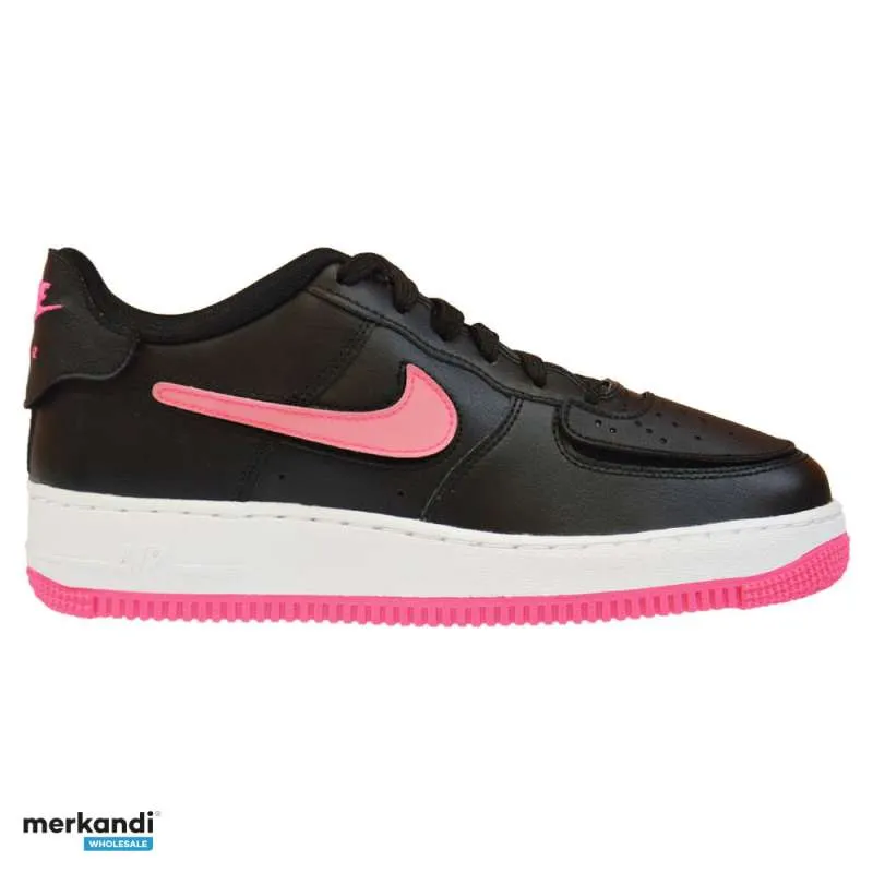 Zapatillas Nike Air Force 1/1 Hyper Pink GS Junior con Swooshes Intercambiables - DB4545-005